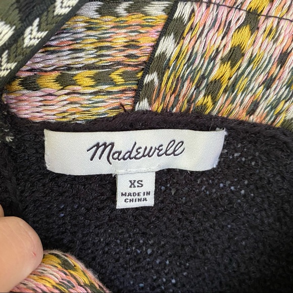 Madewell Embroidered Swing Sweater Tank Top XS - Picture 7 of 11